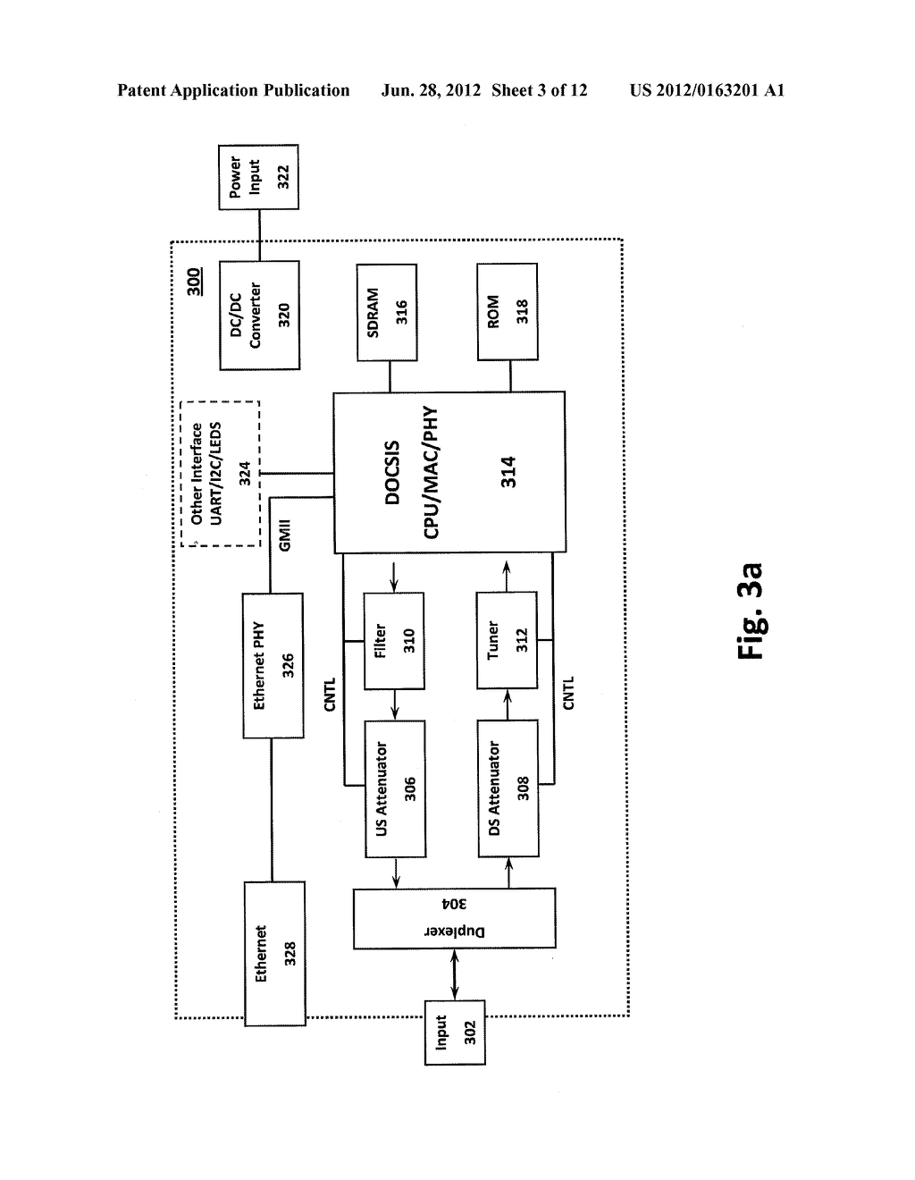 CABLE MODEM WITH DUAL AUTOMATIC ATTENUATION - diagram, schematic, and image 04