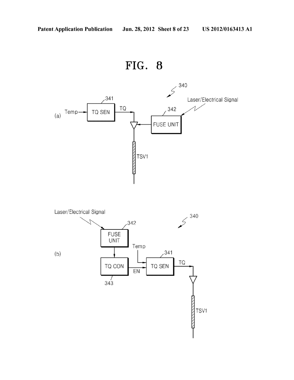 SEMICONDUCTOR DEVICE WITH STACKED STRUCTURE HAVING THROUGH ELECTRODE,     SEMICONDUCTOR MEMORY DEVICE, SEMICONDUCTOR MEMORY SYSTEM, AND OPERATING     METHOD THEREOF - diagram, schematic, and image 09