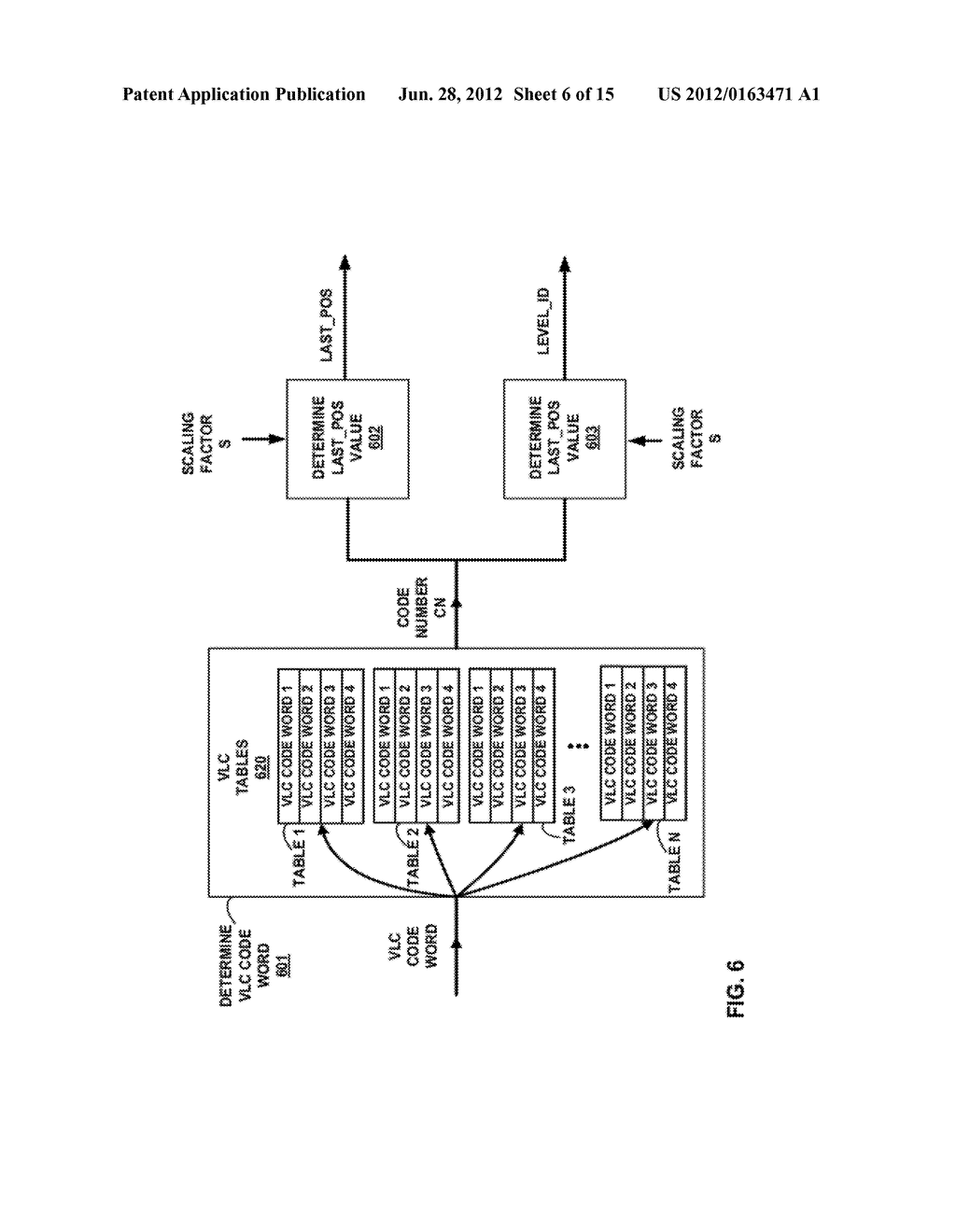 VARIABLE LENGTH CODING OF VIDEO BLOCK COEFFICIENTS - diagram, schematic, and image 07