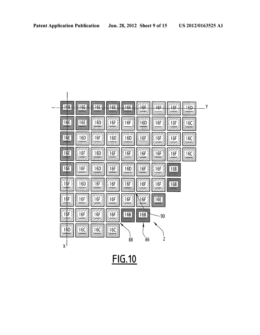 METHOD OF OPERATING A PRESSURIZED-WATER NUCLEAR REACTOR FOR REACHING A     PLUTONIUM EQUILIBRIUM CYCLE - diagram, schematic, and image 10