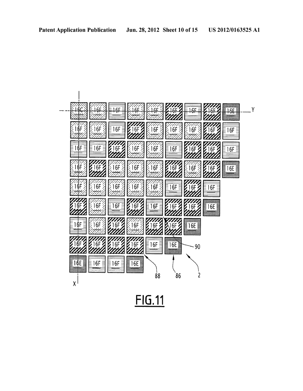 METHOD OF OPERATING A PRESSURIZED-WATER NUCLEAR REACTOR FOR REACHING A     PLUTONIUM EQUILIBRIUM CYCLE - diagram, schematic, and image 11