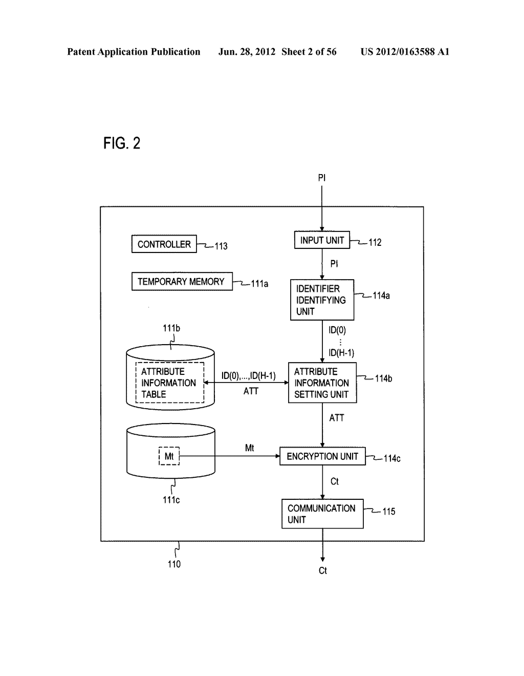FUNCTIONAL ENCRYPTION APPLIED SYSTEM, INFORMATION OUTPUT APPARATUS,     INFORMATION PROCESSING APPARATUS, ENCRYPTION PROTOCOL EXECUTION METHOD,     INFORMATION OUTPUT METHOD, INFORMATION PROCESSING METHOD, PROGRAM AND     RECORDING MEDIUM - diagram, schematic, and image 03