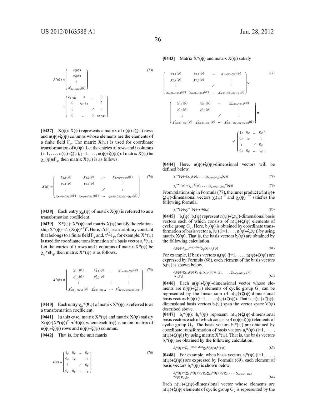 FUNCTIONAL ENCRYPTION APPLIED SYSTEM, INFORMATION OUTPUT APPARATUS,     INFORMATION PROCESSING APPARATUS, ENCRYPTION PROTOCOL EXECUTION METHOD,     INFORMATION OUTPUT METHOD, INFORMATION PROCESSING METHOD, PROGRAM AND     RECORDING MEDIUM - diagram, schematic, and image 83