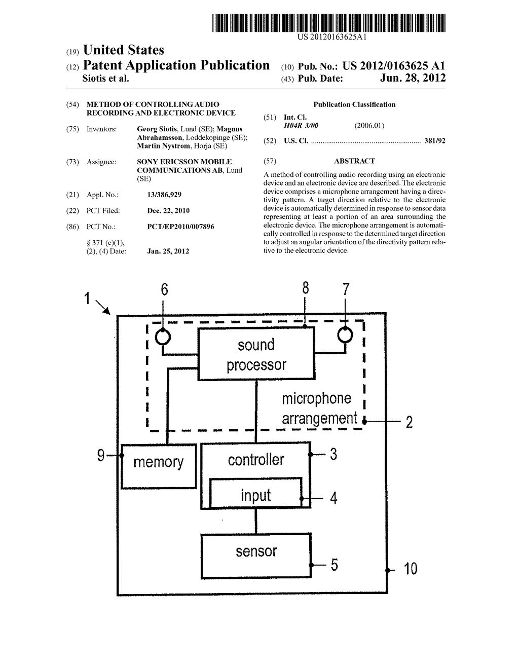 METHOD OF CONTROLLING AUDIO RECORDING AND ELECTRONIC DEVICE - diagram, schematic, and image 01