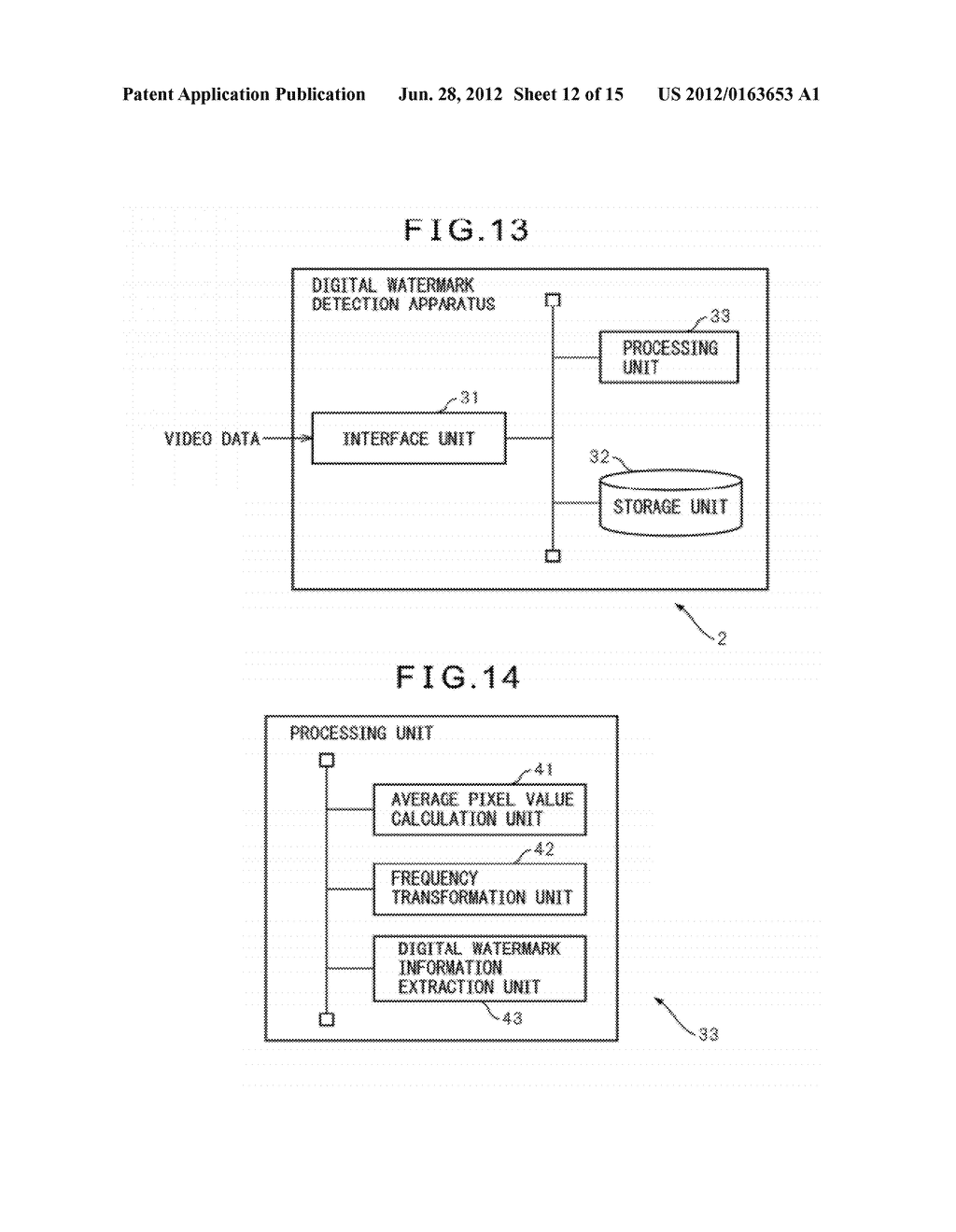 DIGITAL WATERMARK EMBEDDING APPARATUS, DIGITAL WATERMARK EMBEDDING METHOD,     AND DIGITAL WATERMARK DETECTION APPARATUS - diagram, schematic, and image 13