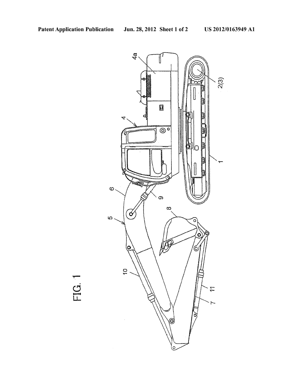 Hydraulic Drive Device for Hydraulic Working Machine - diagram, schematic, and image 02