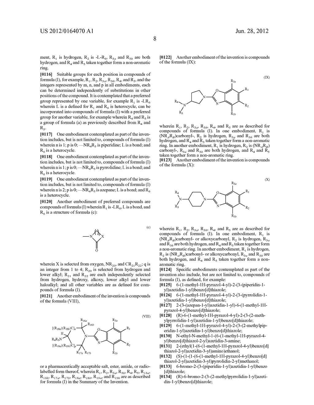 BENZOTHIAZOLE AND BENZOOXAZOLE DERIVATIVES AND METHODS OF USE - diagram, schematic, and image 09