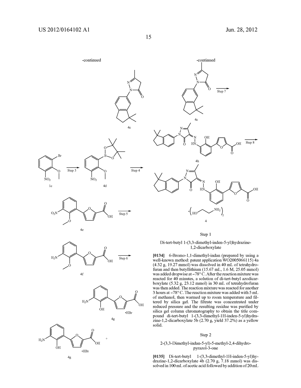 SALTS OF BICYCLO-SUBSTITUTED PYRAZOLON AZO DERIVATIVES, PREPARATION METHOD     AND USE THEREOF - diagram, schematic, and image 16