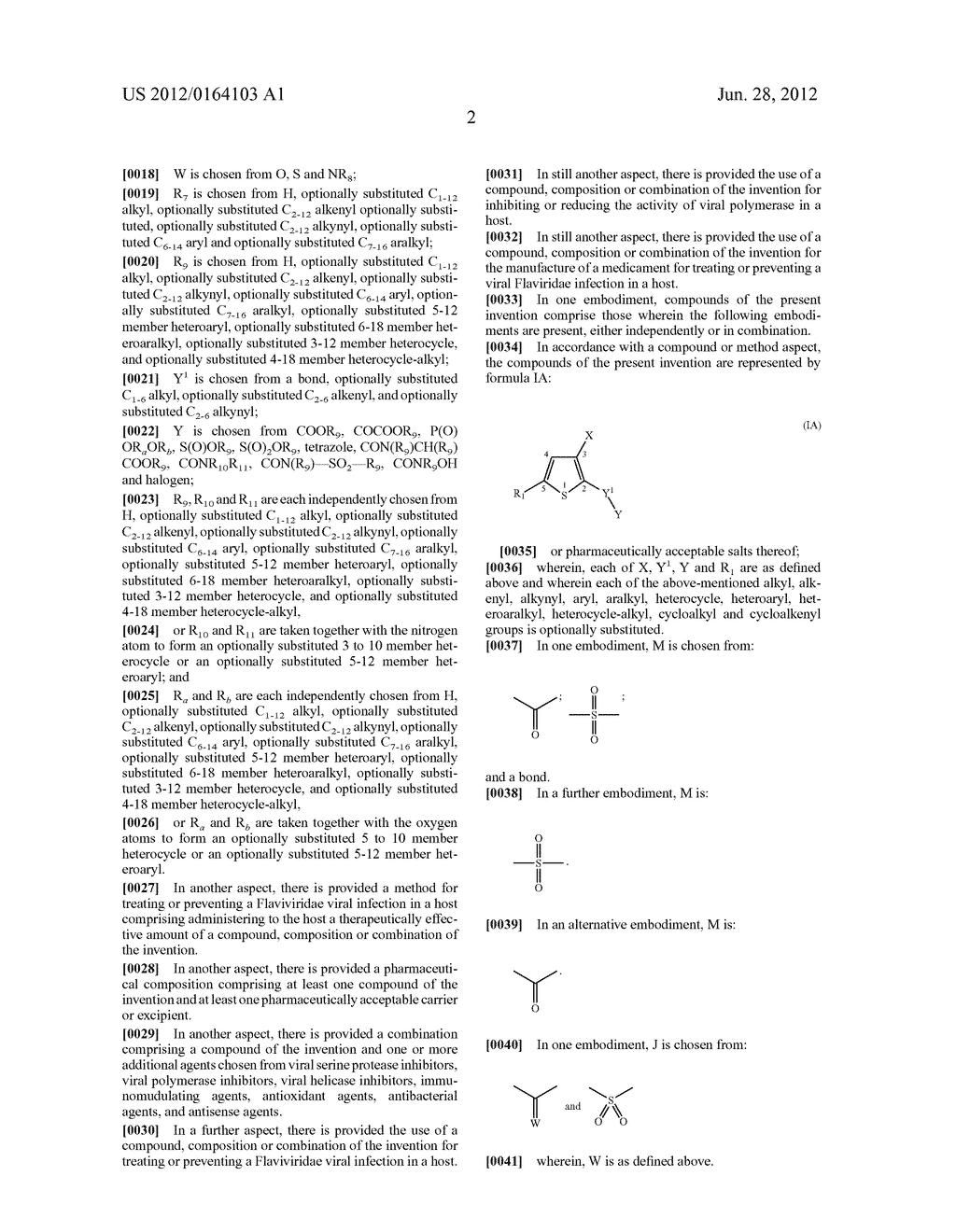 Compounds and Methods for the Treatment or Prevention of Flavivirus     Infections - diagram, schematic, and image 03