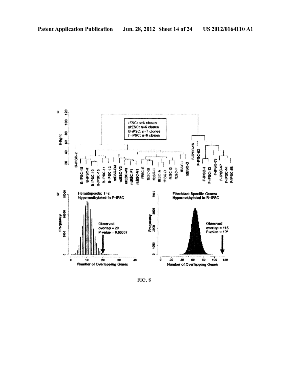 DIFFERENTIALLY METHYLATED REGIONS OF REPROGRAMMED INDUCED PLURIPOTENT STEM     CELLS, METHOD AND COMPOSITIONS THEREOF - diagram, schematic, and image 15