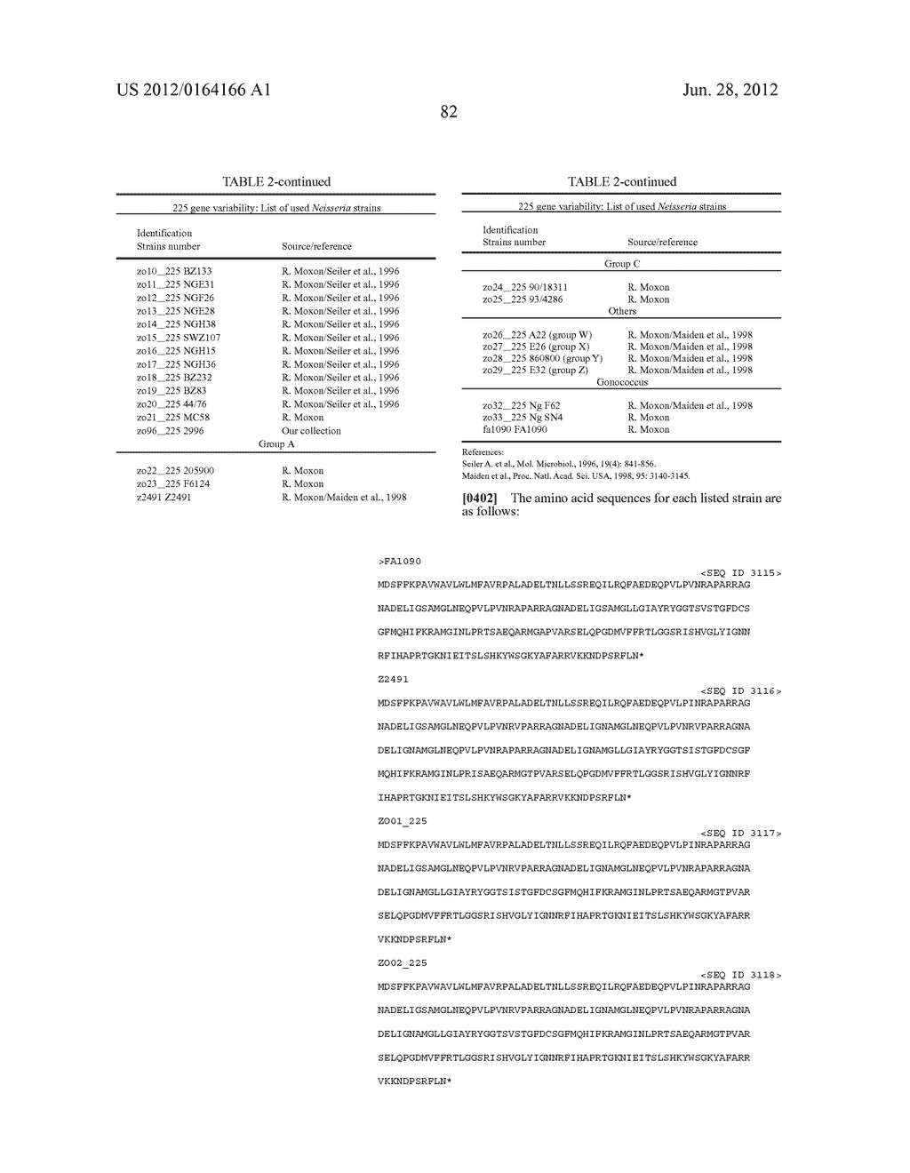 NEISSERIA MENINGITIDIS ANTIGENS AND COMPOSITIONS - diagram, schematic, and image 114