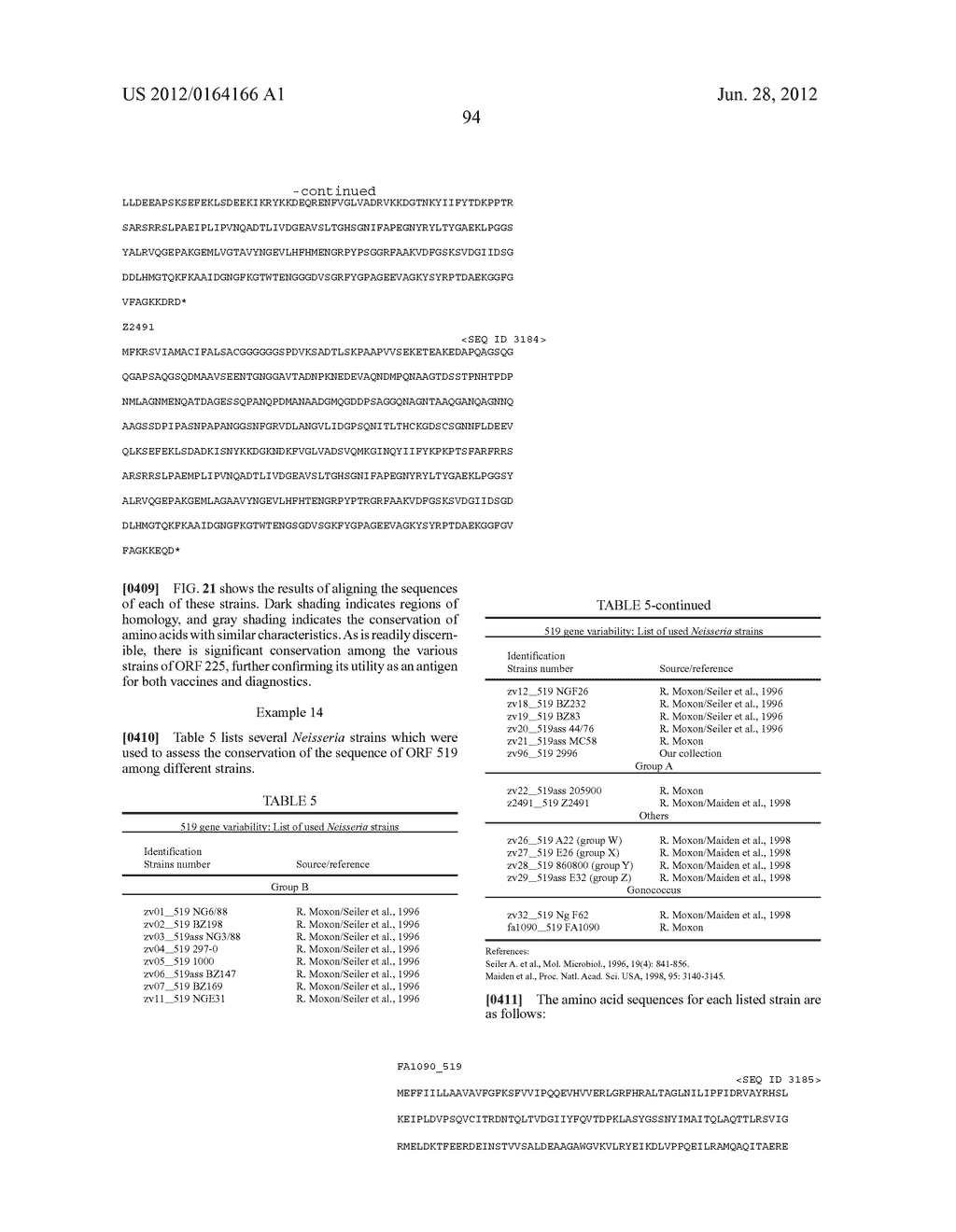 NEISSERIA MENINGITIDIS ANTIGENS AND COMPOSITIONS - diagram, schematic, and image 126