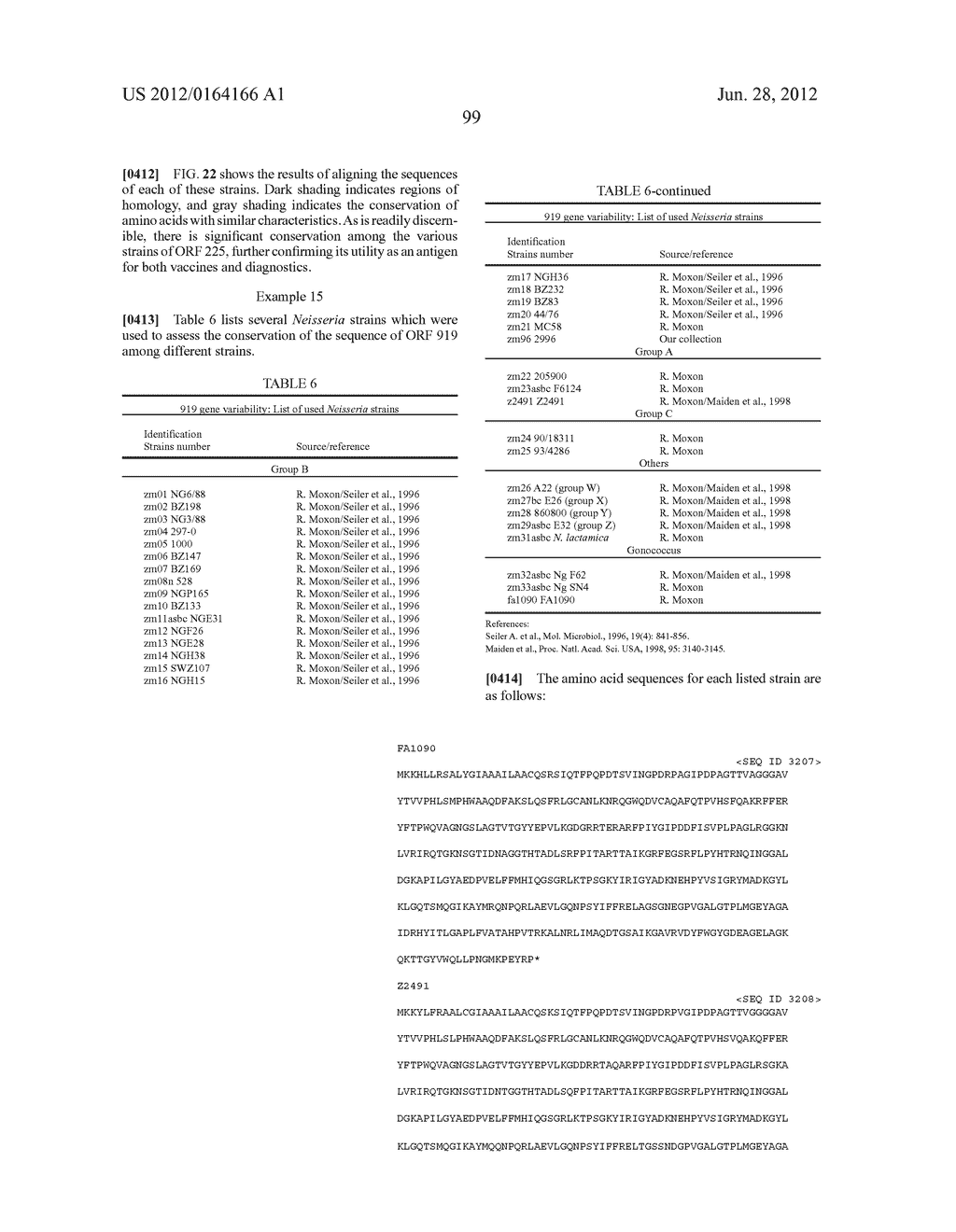 NEISSERIA MENINGITIDIS ANTIGENS AND COMPOSITIONS - diagram, schematic, and image 131