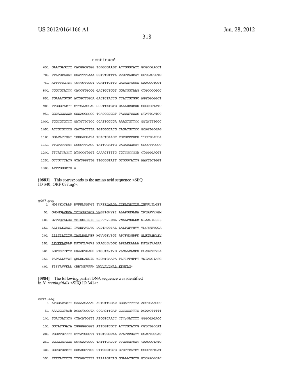 NEISSERIA MENINGITIDIS ANTIGENS AND COMPOSITIONS - diagram, schematic, and image 350