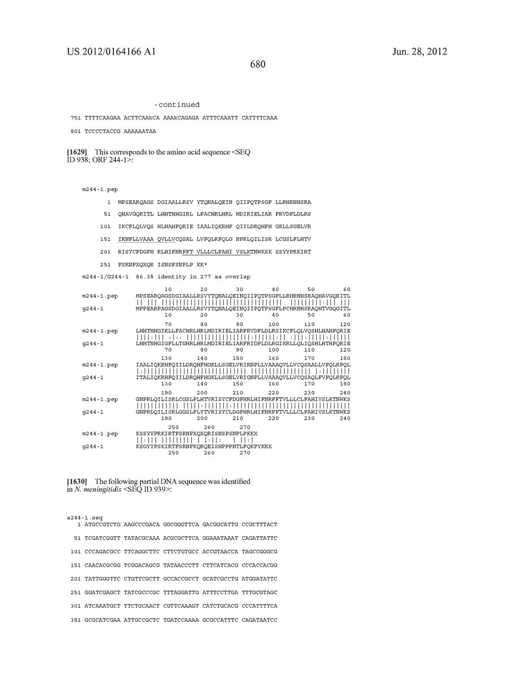 NEISSERIA MENINGITIDIS ANTIGENS AND COMPOSITIONS - diagram, schematic, and image 712