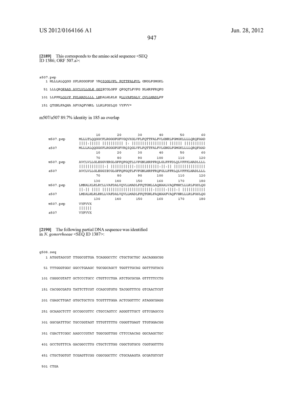 NEISSERIA MENINGITIDIS ANTIGENS AND COMPOSITIONS - diagram, schematic, and image 979