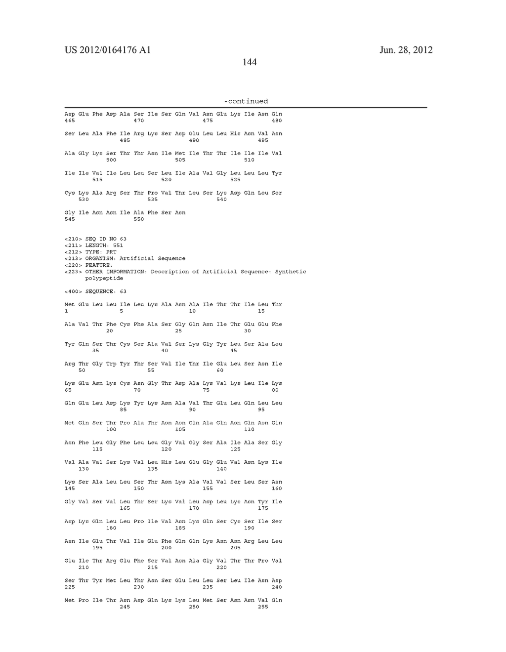 RSV F PROTEIN COMPOSITIONS AMD METHODS FOR MAKING SAME - diagram, schematic, and image 158