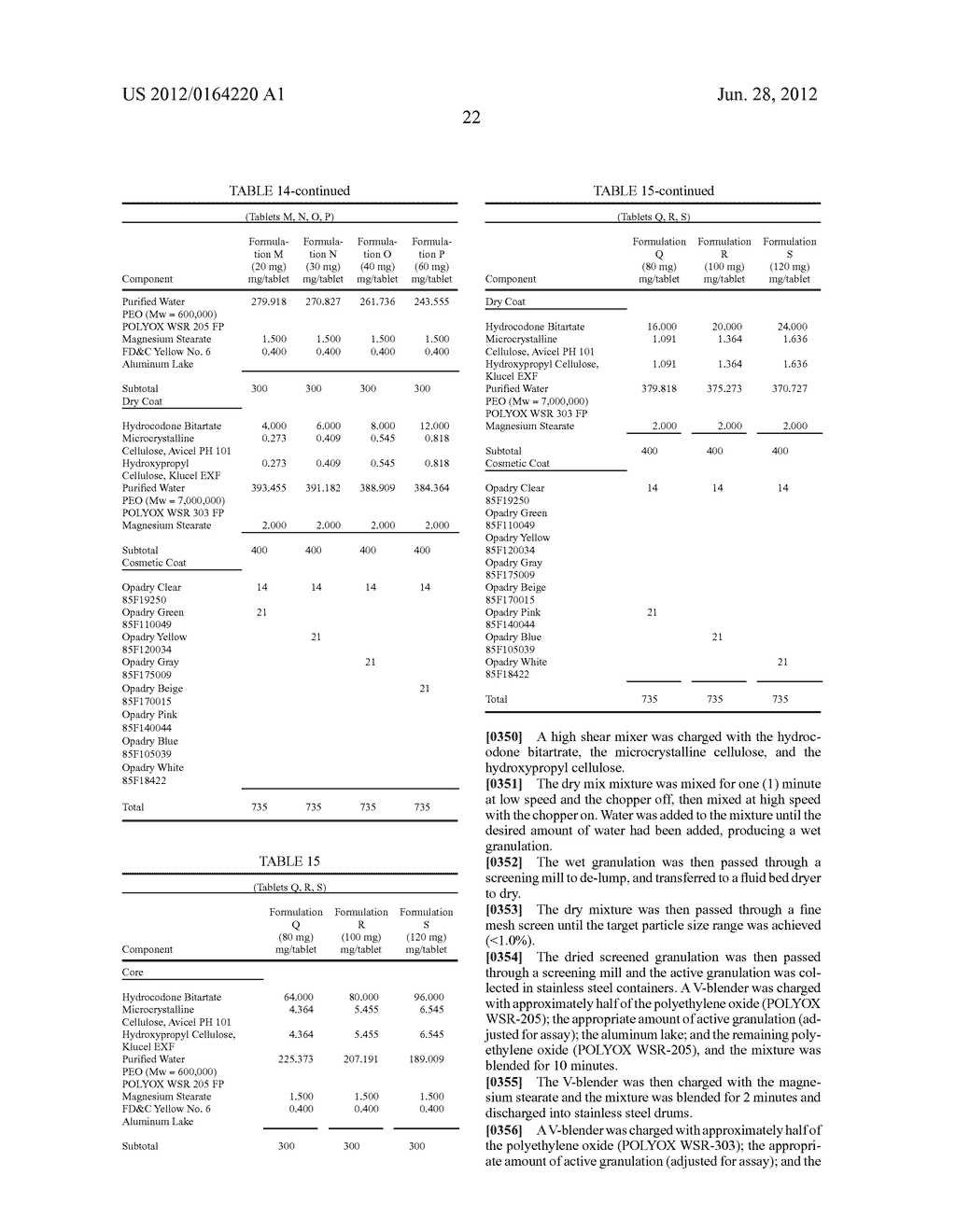 Encased Tamper Resistant Controlled Release Dosage Forms - diagram, schematic, and image 28