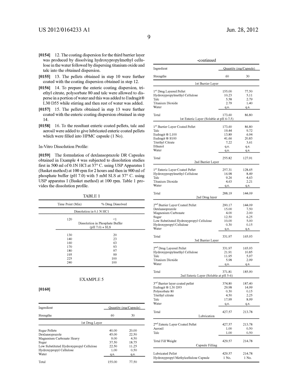 PULSATILE RELEASE PHARMACEUTICAL FORMULATION OF DEXLANSOPRAZOLE - diagram, schematic, and image 10