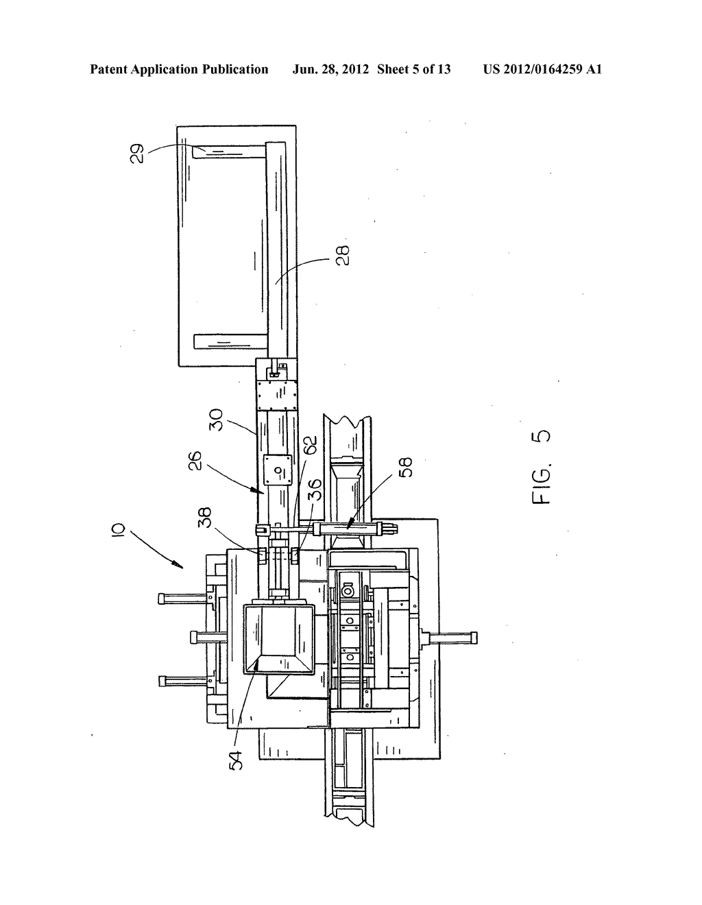 Dry-cast concrete block molding machine - diagram, schematic, and image 06