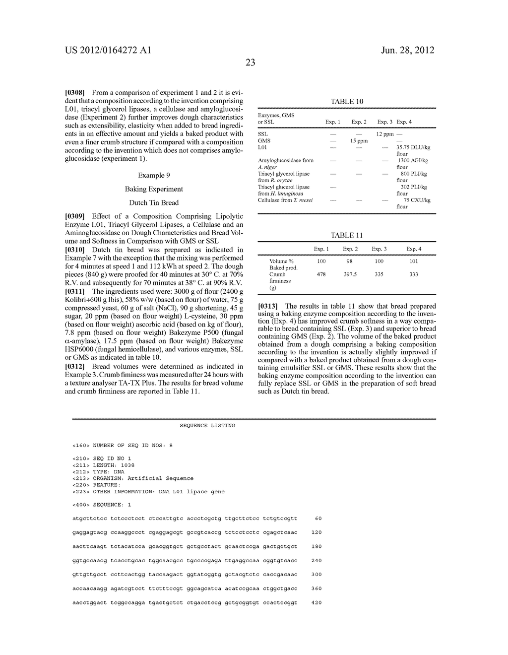 BAKING ENZYME COMPOSITION AS SSL REPLACER - diagram, schematic, and image 24