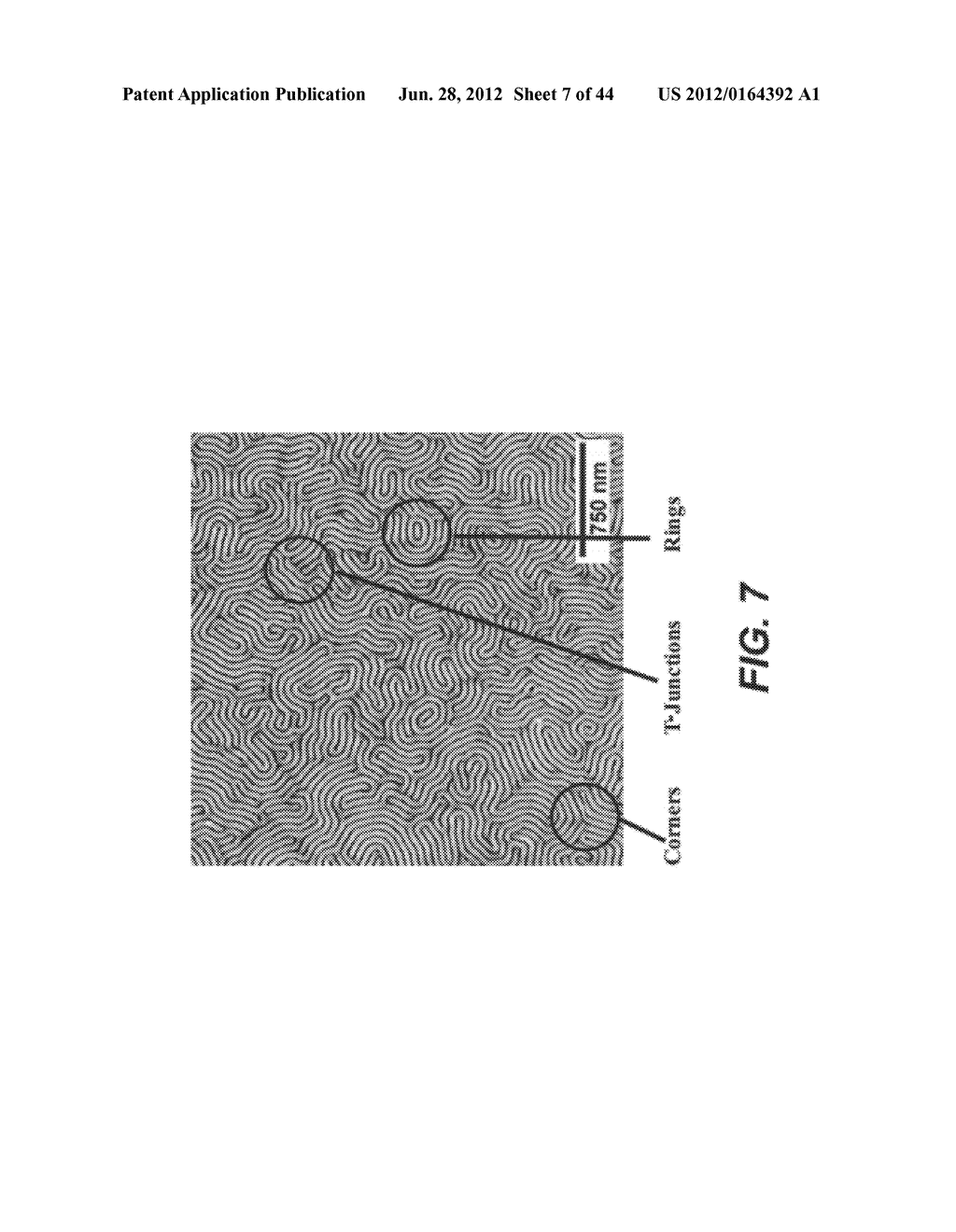 METHODS AND COMPOSITIONS FOR FORMING PATTERNS WITH ISOLATED OR DISCRETE     FEATURES USING BLOCK COPOLYMER MATERIALS - diagram, schematic, and image 08