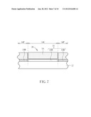 FLEXIBLE SUBSTRATE STRUCTURE AND METHOD OF FABRICATING THE SAME diagram and image