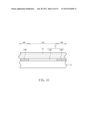 FLEXIBLE SUBSTRATE STRUCTURE AND METHOD OF FABRICATING THE SAME diagram and image