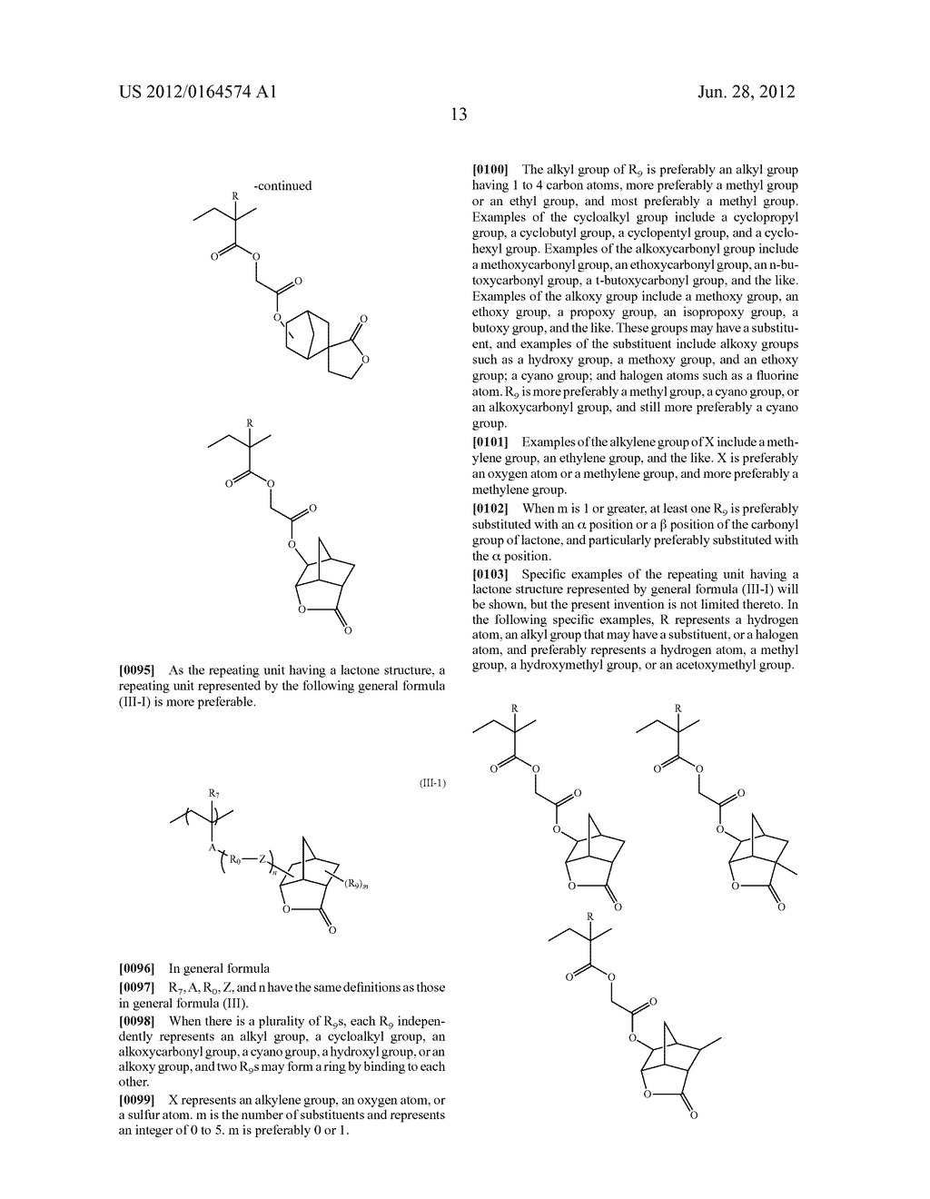 ACTINIC-RAY-SENSITIVE OR RADIATION-SENSITIVE RESIN COMPOSITION, AND     ACTINIC-RAY-SENSITIVE OR RADIATION-SENSITIVE FILM AND PATTERN FORMING     METHOD USING THE SAME - diagram, schematic, and image 14