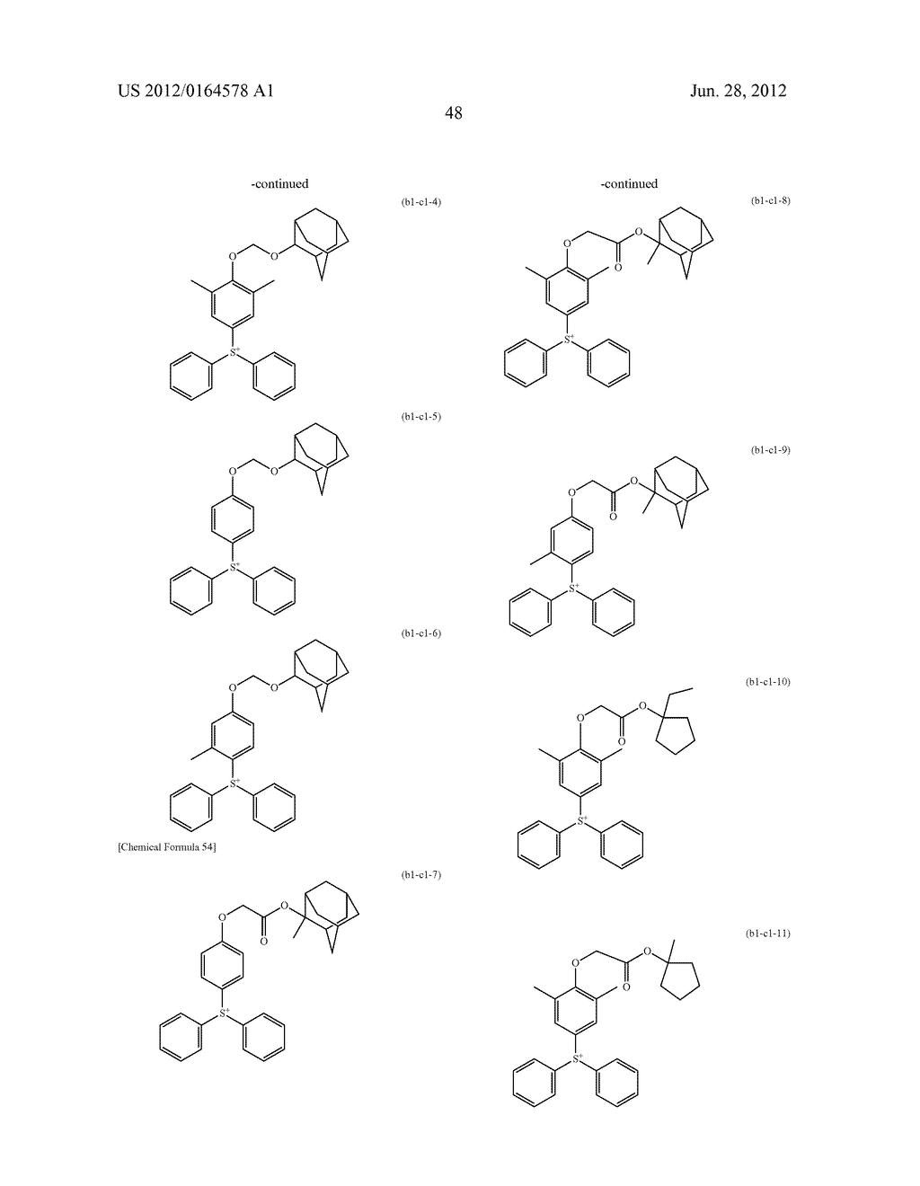 RESIST COMPOSITION, METHOD OF FORMING RESIST PATTERN - diagram, schematic, and image 49