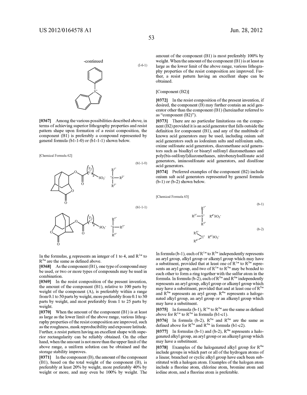 RESIST COMPOSITION, METHOD OF FORMING RESIST PATTERN - diagram, schematic, and image 54