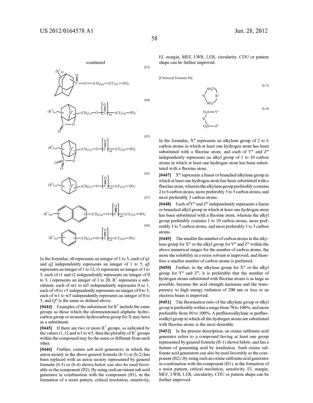 RESIST COMPOSITION, METHOD OF FORMING RESIST PATTERN - diagram, schematic, and image 59