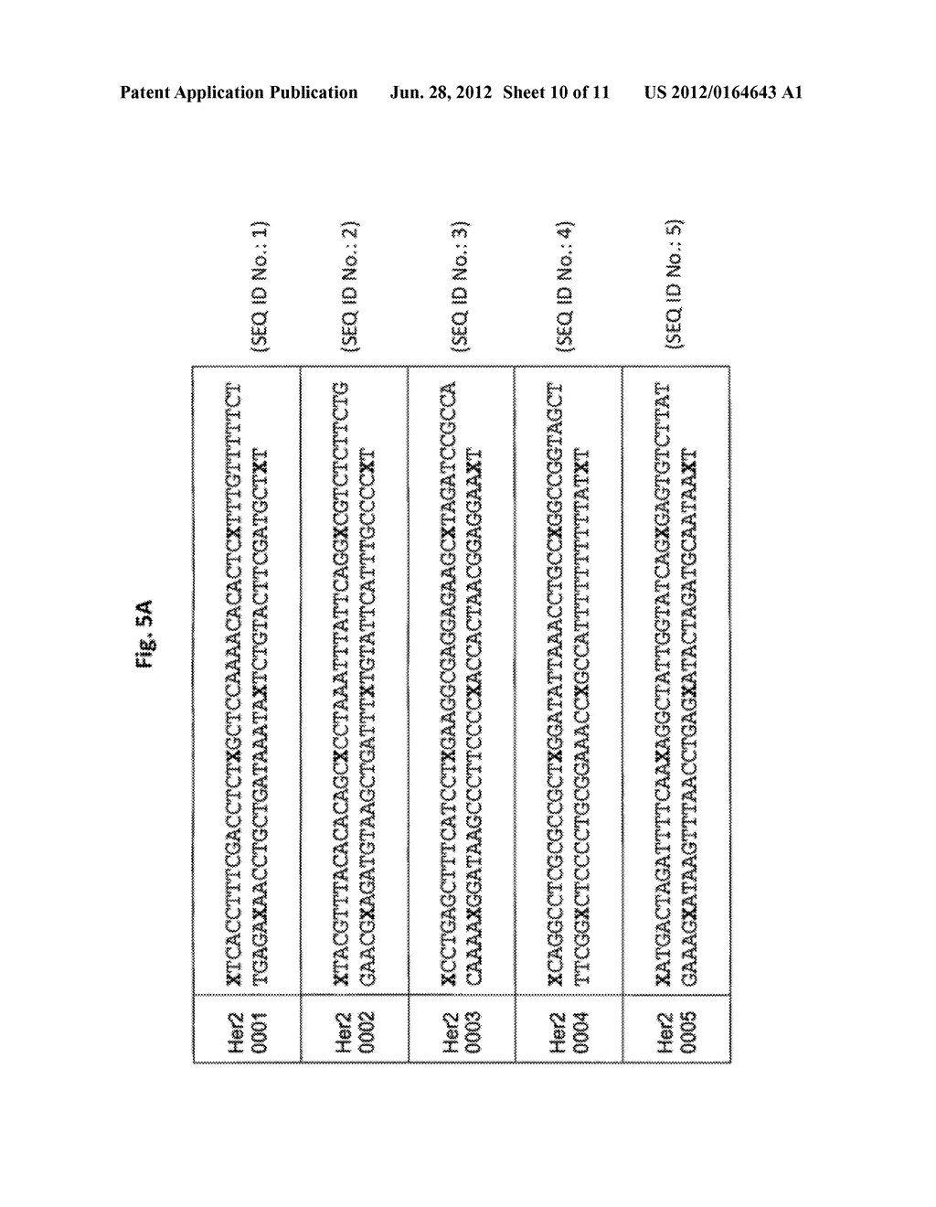 SET OF OLIGONUCLEOTIDE PROBES AS WELL AS METHODS AND USES THERETO - diagram, schematic, and image 11