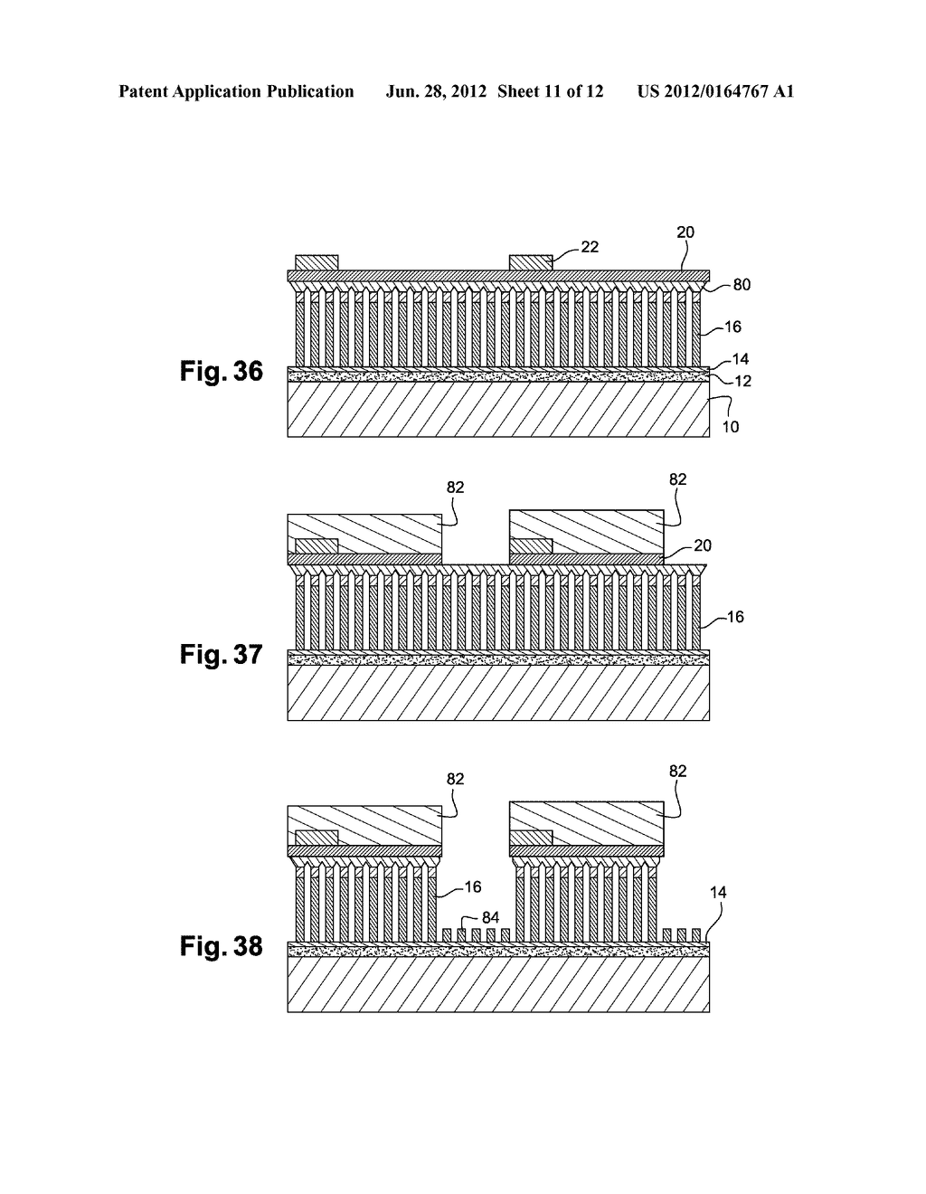 METHOD OF MANUFACTURING A LIGHT EMISSION DEVICE BASED ON LIGHT EMITTING     DIODES - diagram, schematic, and image 12