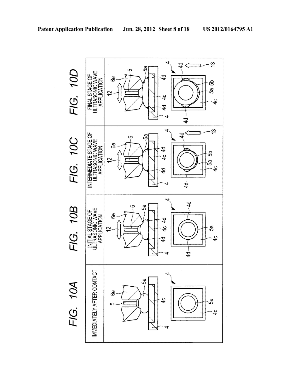 Ultrasonic Wire Bonding Method for a Semiconductor Device - diagram, schematic, and image 09