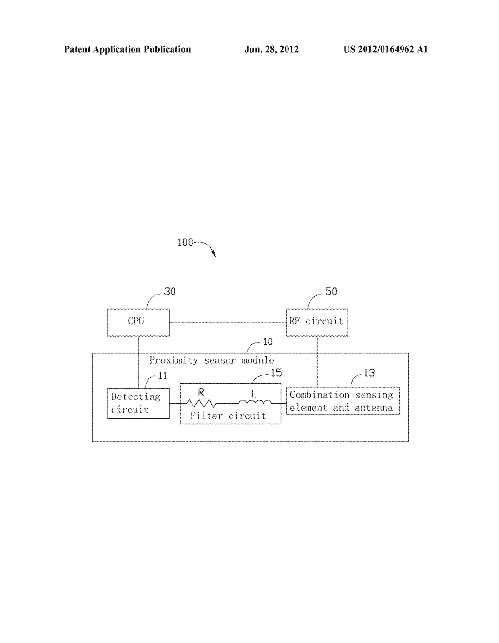 PROXIMITY SENSOR MODULE AND ELECTRONIC DEVICE USING SAME - diagram, schematic, and image 02