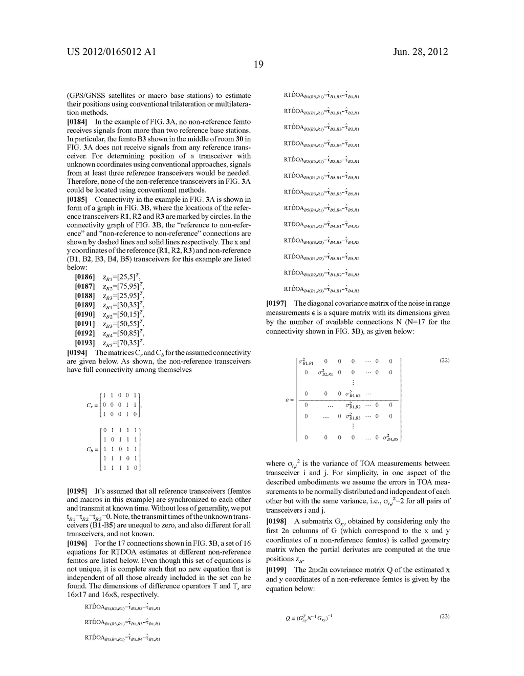 DETERMINATION OF POSITIONS OF WIRELESS TRANSCEIVERS TO BE ADDED TO A     WIRELESS COMMUNICATION NETWORK - diagram, schematic, and image 50