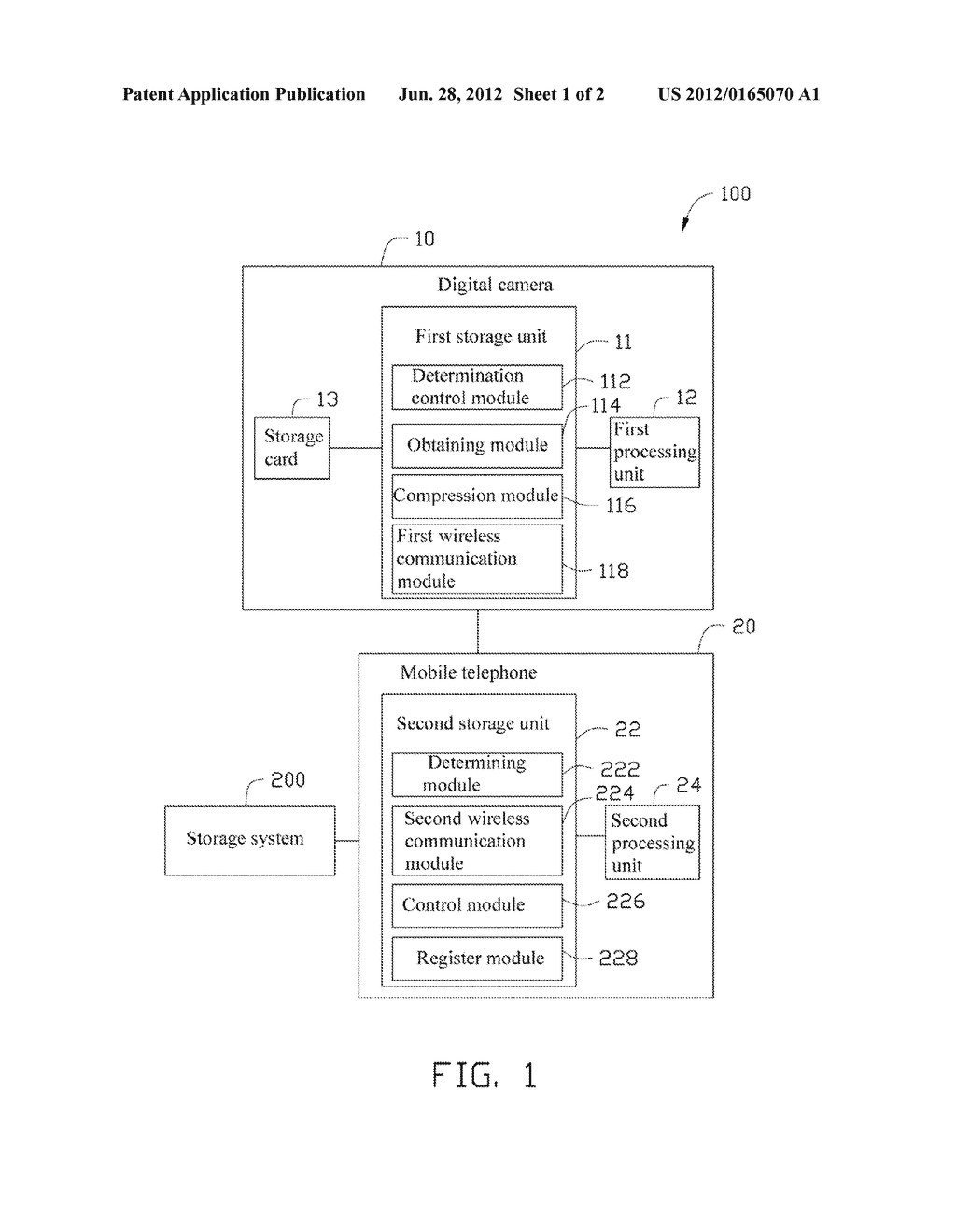 DIGITAL PHOTOGRAPH TRANSMISSION SYSTEM AND METHOD - diagram, schematic, and image 02