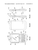 PORTABLE ELECTRONIC DEVICE HAVING SLIDING DISPLAY PROVIDING EVENT     NOTIFICATION diagram and image