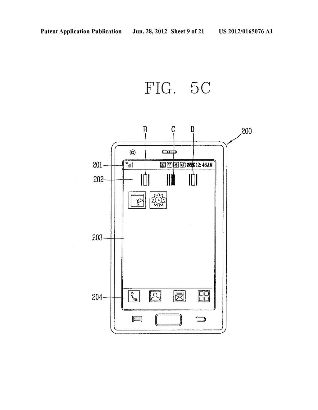 MOBILE TERMINAL AND METHOD FOR CHANGING PAGE THEREOF - diagram, schematic, and image 10