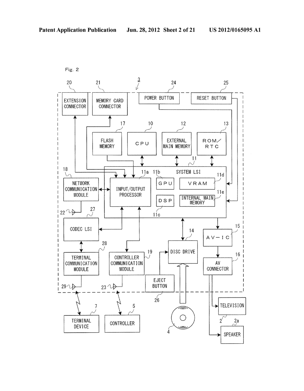 GAME SYSTEM, GAME APPARATUS, STORAGE MEDIUM HAVING GAME PROGRAM STORED     THEREIN, AND GAME PROCESS METHOD - diagram, schematic, and image 03