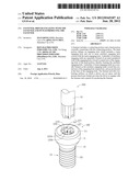 FASTENER, DRIVER ENGAGING WITH THE FASTENER AND PUNCH PRODUCING THE     FASTENER diagram and image