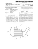 GOLF CLUB HEAD HAVING A GROOVED AND TEXTURED FACE diagram and image