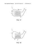 GOLF CLUB HEAD HAVING A GROOVED AND TEXTURED FACE diagram and image