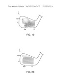 GOLF CLUB HEAD HAVING A GROOVED AND TEXTURED FACE diagram and image