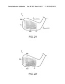 GOLF CLUB HEAD HAVING A GROOVED AND TEXTURED FACE diagram and image