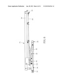 FOLDING TREADMILL POSITIONING STRUCTURE diagram and image