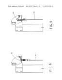 FOLDING TREADMILL POSITIONING STRUCTURE diagram and image