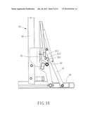 FOLDING TREADMILL POSITIONING STRUCTURE diagram and image