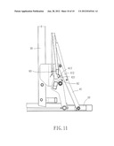 FOLDING TREADMILL POSITIONING STRUCTURE diagram and image